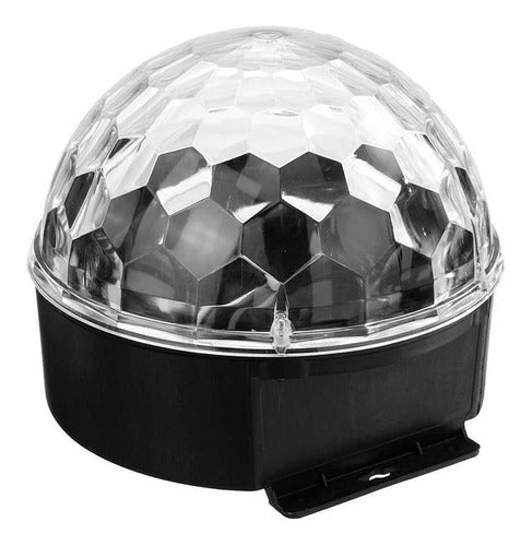 Media Bola Audiorítmica Luces Led Magic Ball Light 0