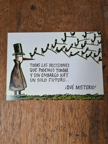 Coleção C/6 Cartões Postais Originais De Macanudo (liniers) 4