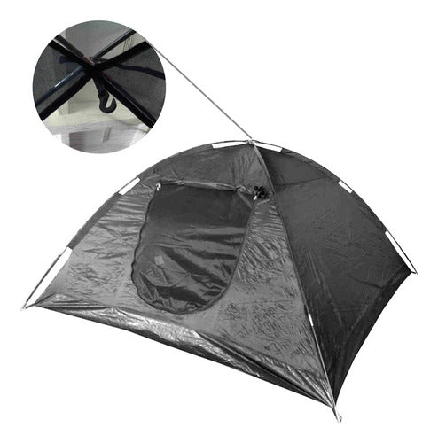 4-Person Reinforced Lightweight Beach Dome Tent 6