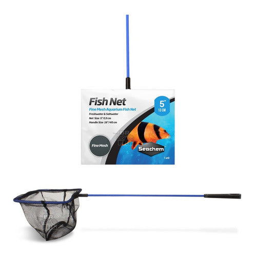 Rede Para Peixes Aquários Seachem Fish Net 13cm Malha Fina 0