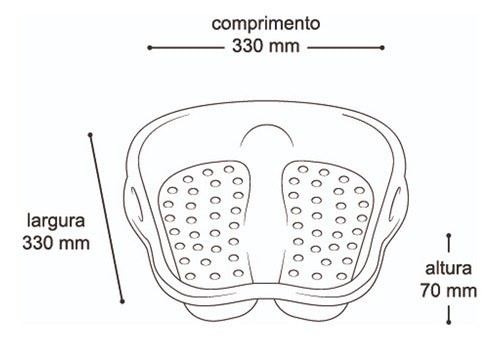 Palangana Pedicuro Para Pies Rosa 33 X 33 X 30 Cms A25322 1