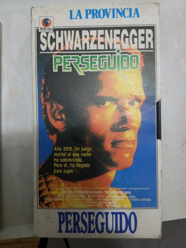 Cassette Vhs Perseguido The Running Man Schwarzenegger 0