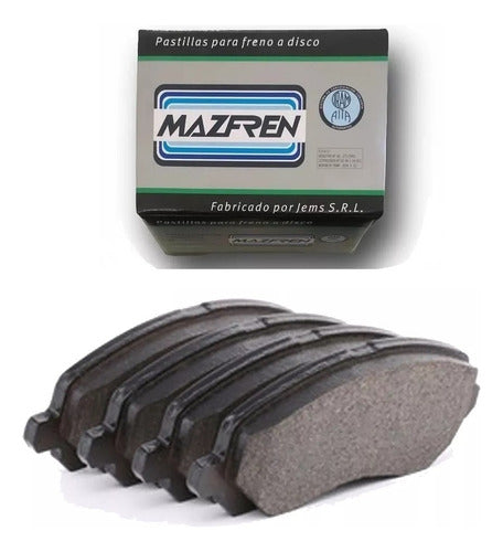 Mazfren Brake Pads Compatible With Jeep Compass 07/Patriot 10/ 0