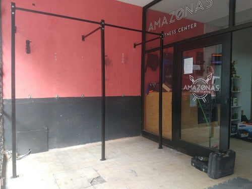 Barras Crosfitt, Calistenia, Jaula Gimnasio, Dominadas 0