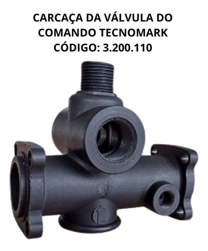 Carcaça Da Válvula Do Comando Tecnomark 3.200.110 2