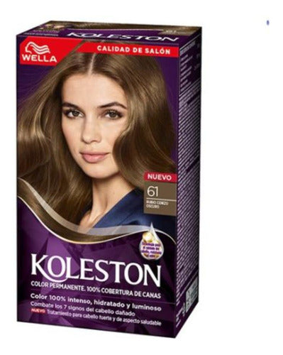 Koleston Tinta Kit Rubio Ceniza Oscuro 61 0