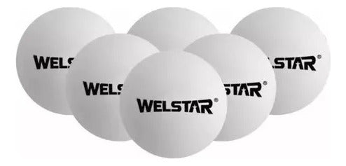 Welstar Table Tennis Balls 6pcs 1