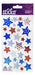 Sticko 434812 Pegatinas Metálico Rojo Blanco Y Azul Estrella 0