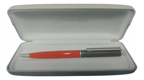 Sabonis Urban City Medium Stroke Ballpoint Pen with Case 2