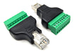 Poyiccot - Juego De 2 Adaptadores De Red Rj45 Ethernet/8p8c 1