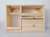 Solid Pine Hygienic Holder with Drawer 2
