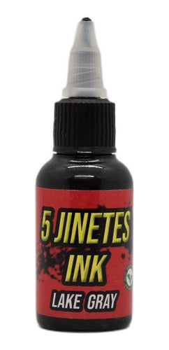 Tinta Tattoo 5 Jinetes Ink 1oz. Lake Gray 0