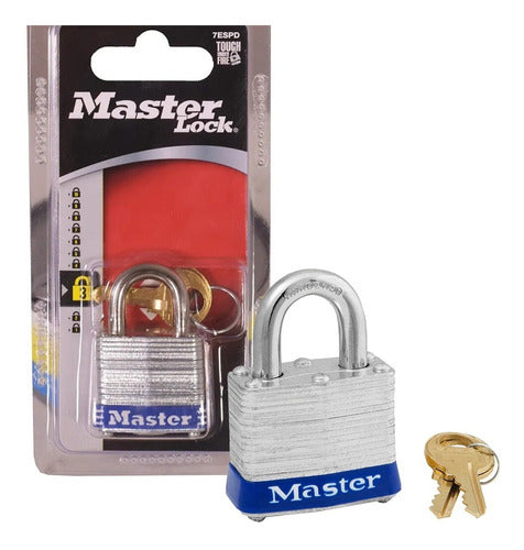 Master Lock Laminated Padlock 14mm 7ESPD 0