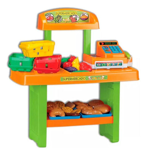 Petit Gourmet Supermarket + Cash Register - Lionels 0