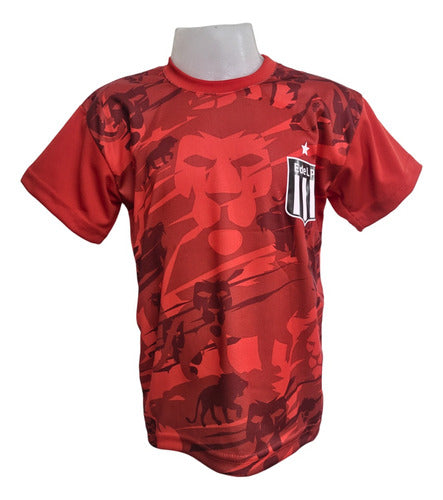 Official Estudiantes De La Plata Kids T-Shirt 2023/2024 - Training Model - Red 1
