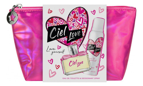 Ciel Love Necessaire Eau De Toilette 60ml + Deodorant 123ml 1