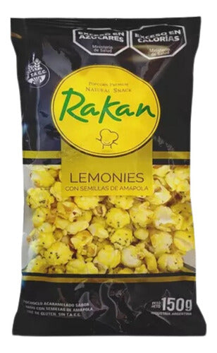 Lemonies Caramelized Popcorn with Poppy Seeds Rakan 150g Gluten-Free 0