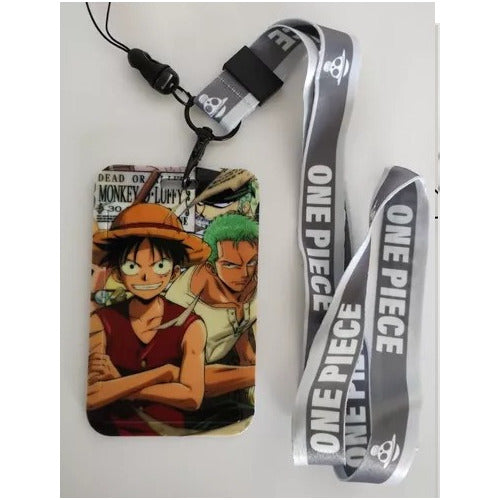 Imported Disney Stitch Goku Anime X1 Sube Card Holder Keychain 38