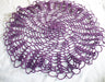 Set of 3 Crocheted Circular Openwork Decorative Doilies X3 3