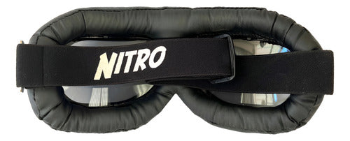 Nitro Retro Custom Goggles in Black or Chrome 2