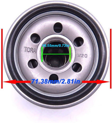 Oil Filter for Outboard Motors Parsun F20 to F60 3