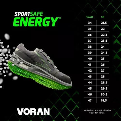 VORAN Energy 410 with Aluminum Toe Cap Safety Shoe 4