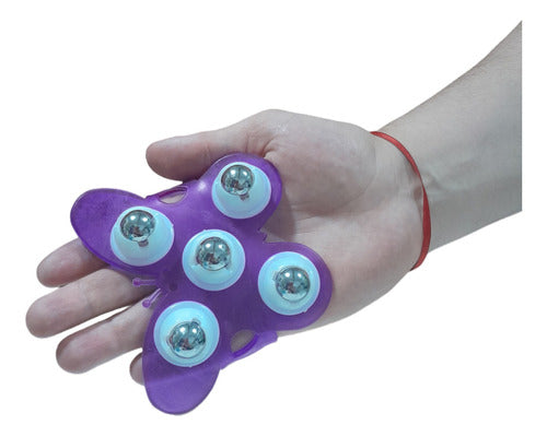 Generic Manual Massager for Hands, Feet, and Cervical Stress Relief with Fashionable Balls 1