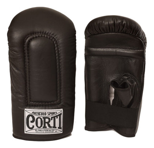 Corti Boxing Bag Gloves Size 4 Original Cow Leather 0
