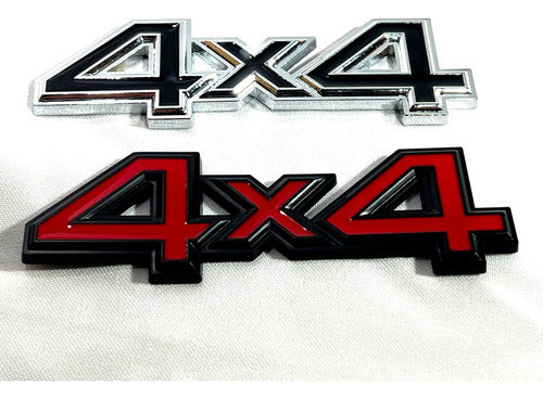 Insignia Metalica 4x4  10.5cmx3.5cm Pick Up Camioneta  C500 6