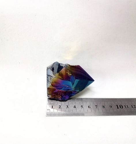 Rainbow Aura Quartz Point - Ixtlan Minerals 2