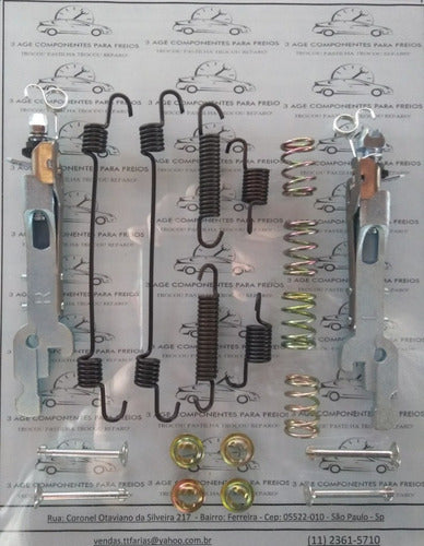 Regulador Freio Molas Da Sapata Tras Logan Sandero 2008/... 1