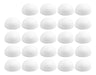 Crafjie White Foam Balls 7.62 cm for Christmas Decoration 0