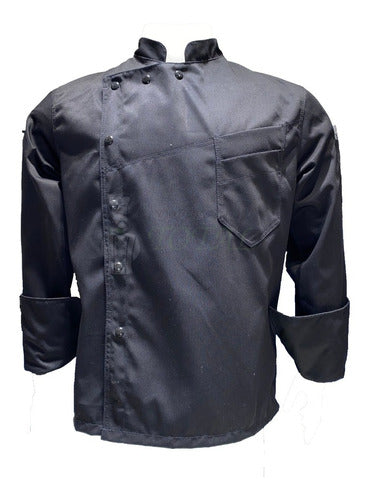 Confección Total Chaqueta De Chef Black Premium Unisex 0