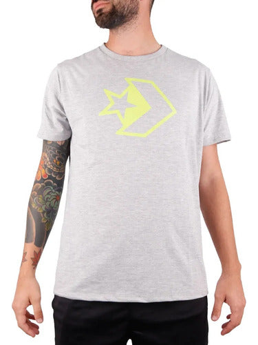 Converse Sticker Cons Tee Gray Fluorescent Men 0