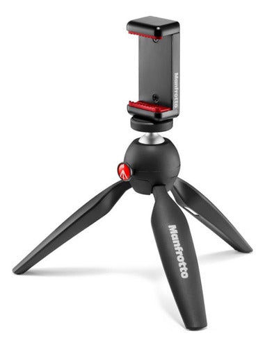 Mini Trípode Celular Con Abrazadera Manfrotto Mkpixiclmii-bk 0