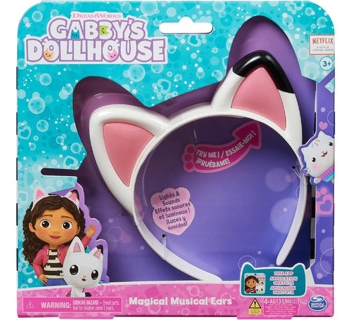 Juguete Vincha Con Luces Sonidos Gabby Dollhouse Original Cu 0