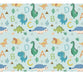 Nordic Reversible Baby Playmat with Antishock Protection 180x120cm 23