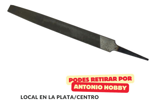 Lima Plana Segundo Corte 250mm Nicholson Usa Antigua Chata 5