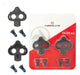 Par Tacos Taquinho Pedal Clip Bike Preto Sapatilha Spd 0