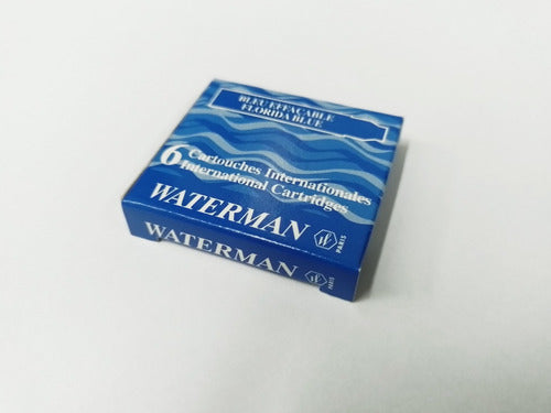 Waterman Short European Ink Cartridges for Fountain Pen - Pack of 4 1