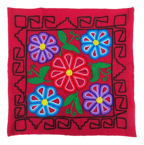 Mamakolla Andean Flowers Cushion Cover 1