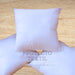 Set of 2 40x60 Cushion Fillers Siliconized Fiber Fill 1