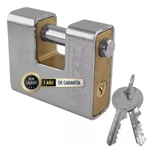 Grupo Avino Locker Padlock 70mm Yale Key 0