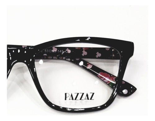 Stylish Small Frame Eyeglasses by Pazzaz with Gift Case 2