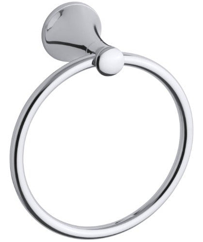 Kohler Coralais K-13435-CP Towel Ring, Polished Chrome 0