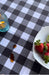 Stain-Resistant Printed Gabardine Tablecloth Repels Liquids 3m 30