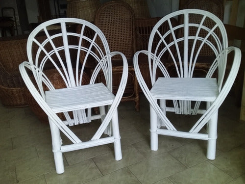 2 Sillones De Palo Usados 0