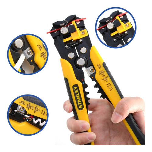 Stanley Crimping Tool and Wire Stripper Cutter 0