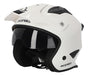 Acerbis Casco Moto Abierto Jet Aria Blanco - Cafe Race 5