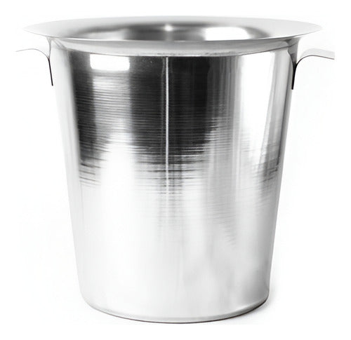 Acermel Champagne Ice Bucket Stainless Steel with Side Handles 0